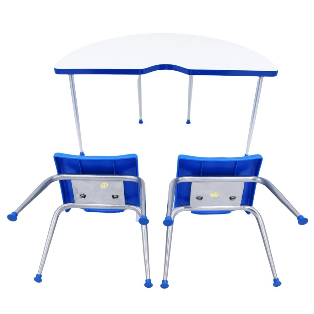 Authentic American Girl Blue Chairs,Activity table, Mac computer chalkboard 1999 - Picture 7 of 15